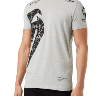 Venum Giant T-Shirt, Grey/Black, X-Large