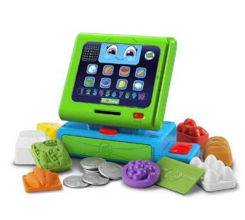 LeapFrog Count Along Cash Register, Green, 2 years to 4 years 8.8Wx7.5Hx5.5D cm