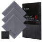 Ringke Lupin Microfiber Cleaning Cloths, Large 4 Pack Premium Ultra Lint Polishing Cloth f