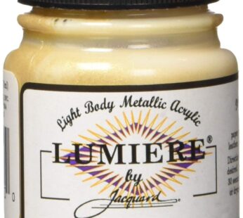 Jacquard Products Lumiere Acrylic, 2.25 oz, Brass, 2 Fl Oz