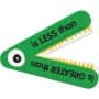 Really Good Stuff Magnetic Greater Than or Less Than Demonstration Manipulative - 1 Gator-