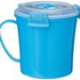 Sistema Microwave Soup Mug, 2.8 Cup, Medium, Blue