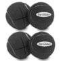Top Glides Precut Walker Tennis Ball Glides - Black - 2 Pairs
