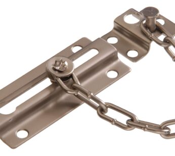 Hardware Essentials 851217 Door Chains Satin Nickel