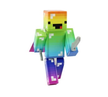 EnderToys Derpy Rainbow Guy Action Figure