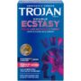 Trojan Double Ecstasy Lubricated Condoms - 10 Count