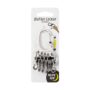Nite Ize Bigfoot Locker KeyRack - Stainless Steel Key Holder for Car, House & Other Keys -