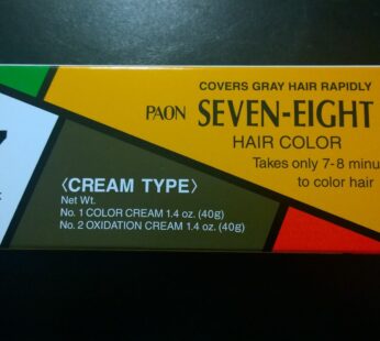 PAON Hair Cream Refill, No. 7 Soft Black