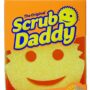 The Original Scrub Daddy - FlexTexture Sponge, Soft in Warm Water, Firm in Cold, Deep Clea