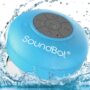 SoundBot SB510 HD Water Resistant Bluetooth Shower Speaker, Handsfree Portable Speakerphon