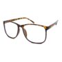 RETRO Oversized Nerd Thin Trendy Frame Clear Lens Eye Glasses TORTOISE