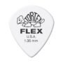 Jim Dunlop Tortex Flex Jazz III, 1.35mm, White Guitar Picks (468P1.35)