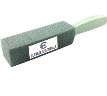 Elevate Essentials Pumice Stone Stick Toilet Bowl Ring Remover with Handle (1 Pack)