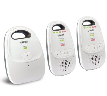 VTech Upgraded Baby Monitor with Rechargeable Battery, Long Range, Crystal-Clear Sound, an