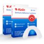 Y-Kelin Lower Denture Adhesive Cushions, Adhesive-Free Denture Pads for Sore Gums, 30 Pads