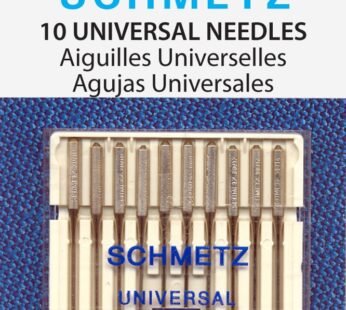 SCHMETZ Universal (130/705 H) Household Sewing Machine Needles – Carded – Assortment – 10