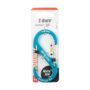 NITE IZE LSBA4-03-R6 S-Biner SlideLock Aluminum, Size #4, Blue