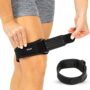 Vive IT Band Strap - Iliotibial Band Compression Wrap - Outside of Knee Pain, Hip, Thigh &