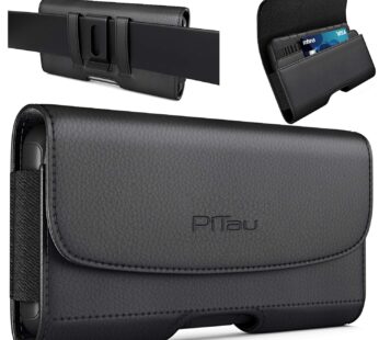 PiTau Holster for iPhone SE, iPhone 8, 7, 6s, 6, Premium Cell Phone Belt Holder Case with