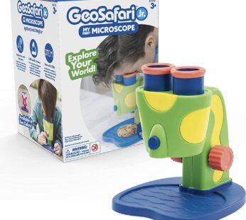 GeoSafari Jr. My First Kids Microscope Toy, Preschool Science, STEM Toy, Gift for Toddlers