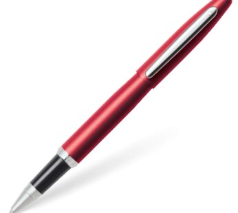 Sheaffer VFM Excessive Red Rollerball Pen with Chrome Trim