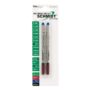Schmidt 8127 Long Capless Rollerball Refill Medium Point 0.7mm, Blue, 2 Pack Blister (SC58