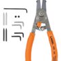 A & E HAND TOOLS - Small Quick Switch Pliers W/Adj Stop & Tip Kit (1421)