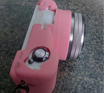 A5100 Camera Case, Flexible Camera Silicone Cover Protective Skin Shell for Sony Alpha A50