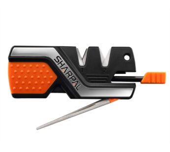 SHARPAL 101N 6-In-1 Pocket Knife Sharpener & Survival Tool, with Fire Starter Ferro Rod, W