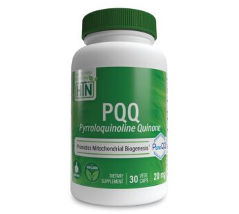 Health Thru Nutrition PQQ 20mg 30 Servings Pyrroloquinoline Quinone as PureQQ | Promotes M