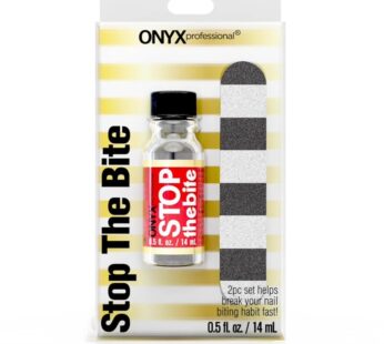 Onyx Professional “Stop The Bite” Nail Biting & Thumb Sucking Deterrent Polish 0.5 fl oz –