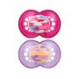MAM Camo Sterilizing Pacifier Case, 16 Plus Months, Baby Girl, Best for Breastfed Babies,