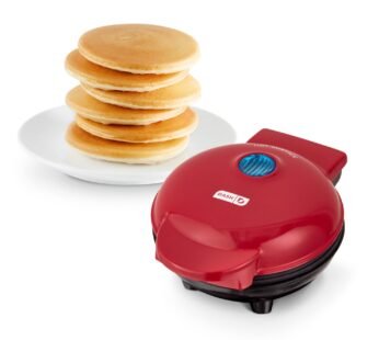 DASH Mini Maker Electric Round Griddle for Individual Pancakes, Cookies, Eggs & other on t