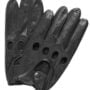 Silverstone Our Bestselling Men's Leather Driving Gloves Size M Black