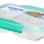 Sistema 11.8 Ounce Small Split Storage Container (Colors may vary)