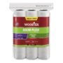 Wooster R335-9 Micro Plush Roller Cover with 5/16" Nap (3 Pack), 9 inches, White