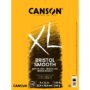 Canson XL Series Bristol Paper, Smooth, Foldover Pad, 9x12 inches, 25 Sheets (100lb/260g)