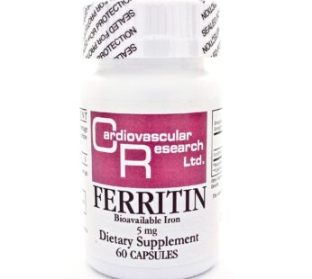 Ecological Formulas – Ferritin Fe 5 mg 60 caps [Health and Beauty]