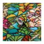 d-c-fix Window Privacy Film Tulia Stained Glass Self-Adhesive Two Way Day and Night Decora