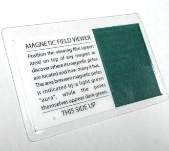 Magnet Source Magnetic Field Viewer Card (Pack of 1)