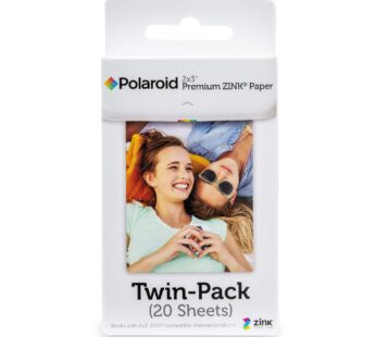Zink Polaroid 2×3? Premium Zink Zero Photo Paper 20-Pack – Compatible with Polaroid Snap/S