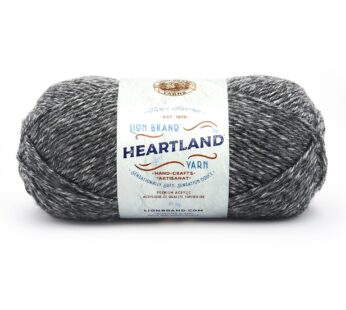 Lion Brand Yarn Heartland Yarn for Crocheting, Knitting, and Weaving, Multicolor Yarn, 1-P