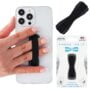 LOVEHANDLE Phone Grip for Most Smartphones and Mini Tablets, Black Elastic Strap with Blac