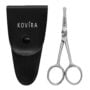 Kovira Precision Nose Hair Scissors with Adjustable Tension Screw - 10.16cm/4 Inch Overall