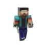 Herobrine Boy Action Figure - Toy Figurines - Birthday Cake Topper - Custom Survival Chara