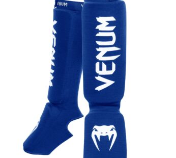 Venum Kontact Shin Guards, Blue