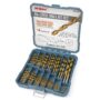 Hi-Spec 99pc Drill Bit Set SAE HSS Steel for Drill Drivers - 1/16 to 3/8" Size Drill Bits