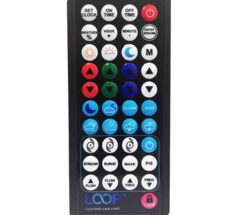 CURRENT USA Replacement Remote for Orbit IC LOOP LED 3223 | Aquarium Lighting Control Cont