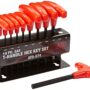 ATD Tools (574 10-Piece SAE T-Handle Hex Key Set