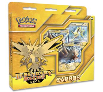 Pokemon TCG: Zapdos Legendary Battle Deck | Full Ready to Play Deck of 60 Cards | Includes